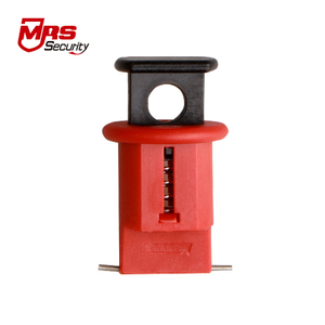 Miniatur -Leistungsschalter Lockout MD03 Red Safety Lock